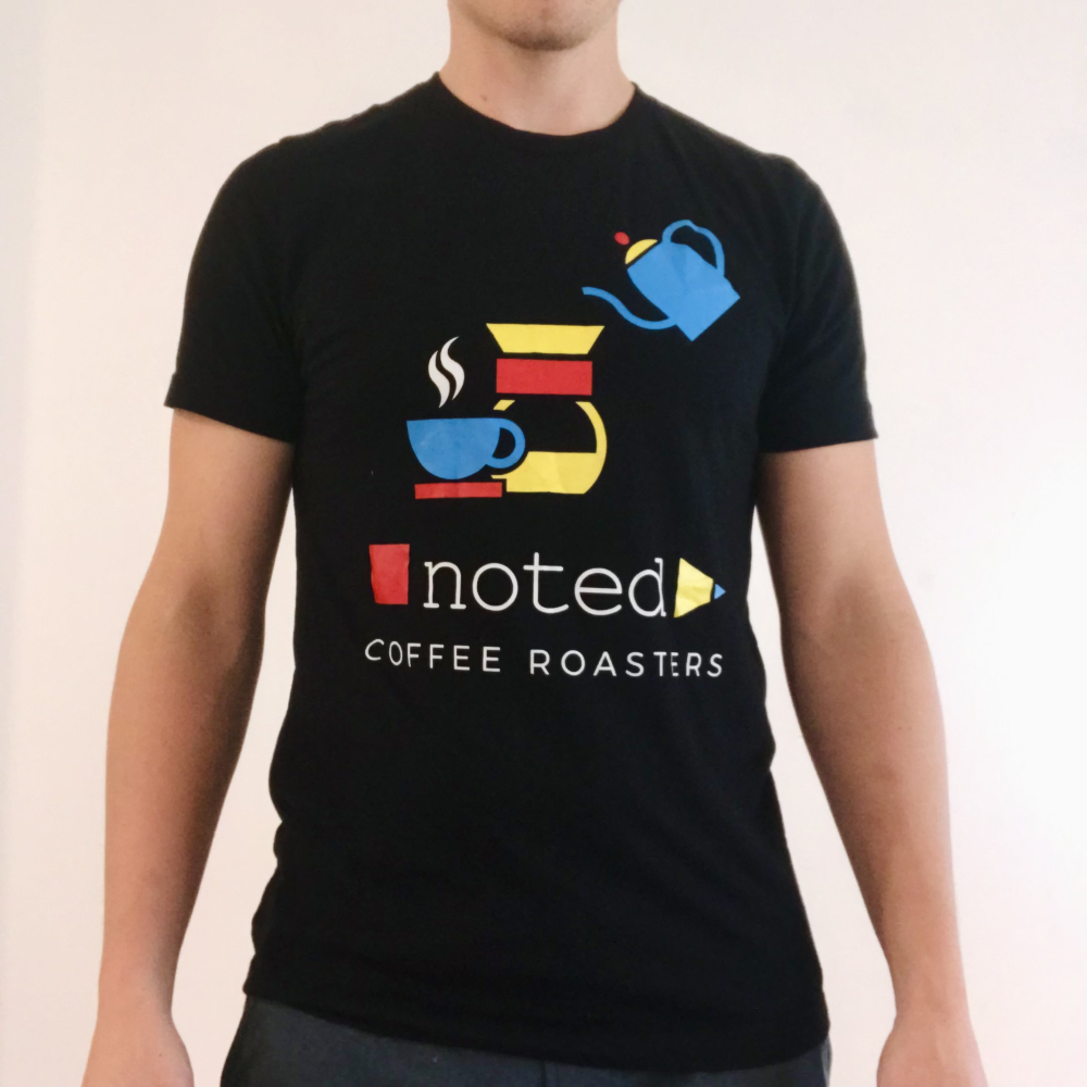 noted coffee roasters shirt