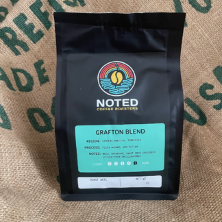 Grafton Blend dark roast coffee
